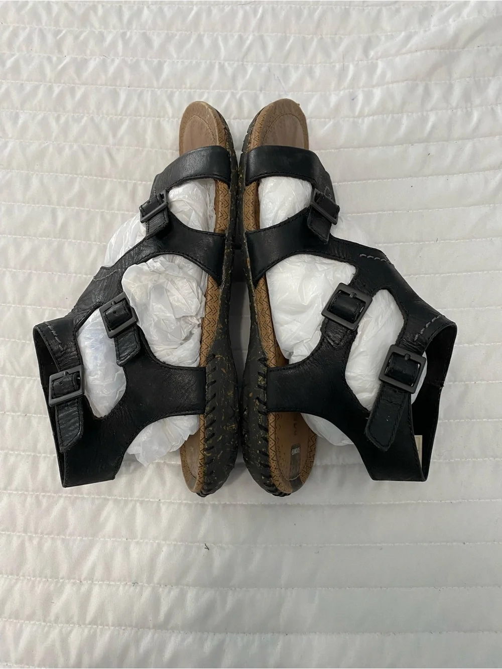 Merrell Whisper Buckle Gladiator Black Sandals Women’s Size 6